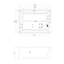 HOME DELUXE Outdoor whirlpool NIMBUS DELUXE PURE – zonder trap en thermodeksel
