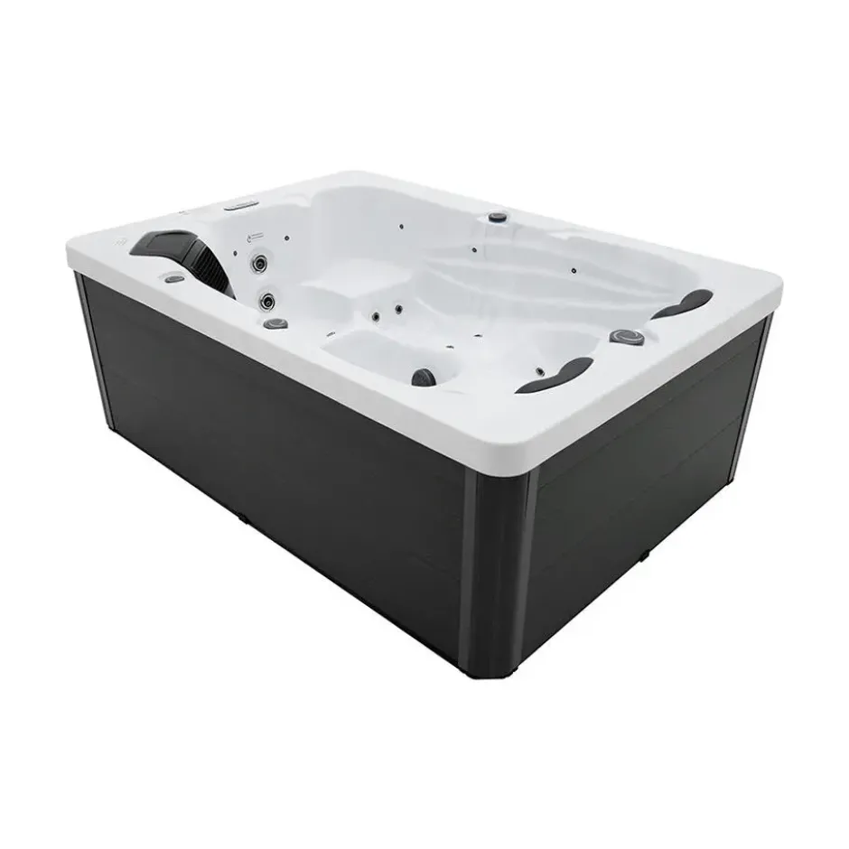 HOME DELUXE Outdoor Whirlpool SUNSET Met trap en thermische afdekking