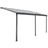 HOME DELUXE Terrasoverkapping SOLIS Grijs 435 / 442 x 300 / 303 x 278 / 226 cm