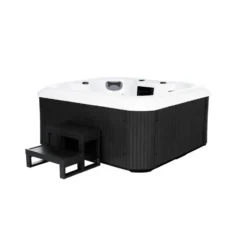 HOME DELUXE Whirlpool buiten SEA STAR Met treden en thermische afdekking