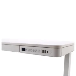Home Office - Elektrisch verstelbaar zit-sta bureau - Wit - 120 x 60