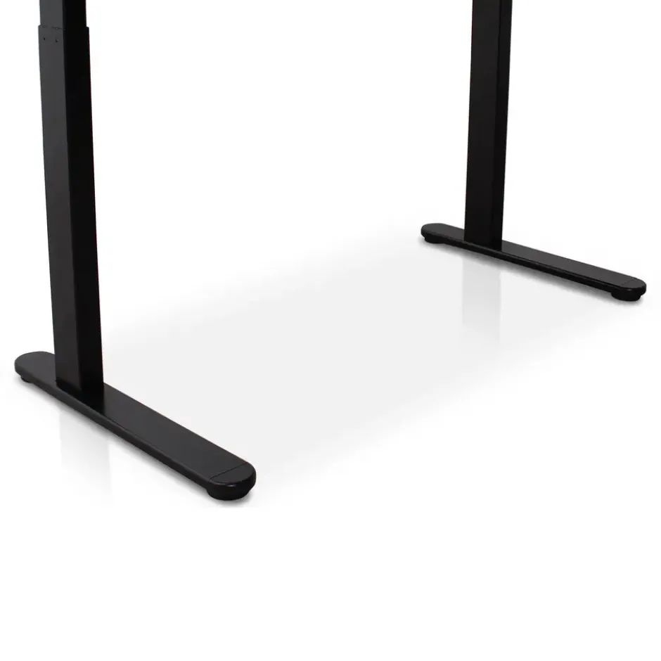 Home Office - Zwart - 120 x 60 - Zit-sta bureau elektrisch verstelbaar
