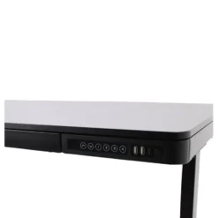 Home Office - Zwart - 120 x 60 - Zit-sta bureau elektrisch verstelbaar