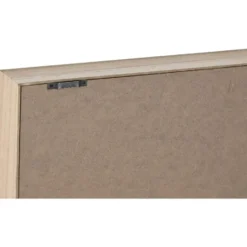 Home & Styling Spiegel met plank - rechthoek - MDF - bruin - 60cm