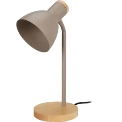 Home & Styling Tafellamp/bureaulampje - beige - H36 cm