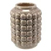 Home & Styling vaas - keramiek/beige - D15 x H20 cm