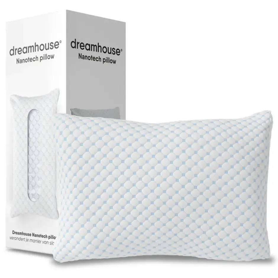 Hoofdkussen Dreamhouse – Memory Foam & Wasbare Hoes