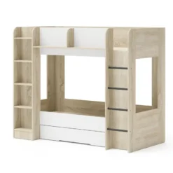 Hoogslaper FUJI sonoma eik / mat wit