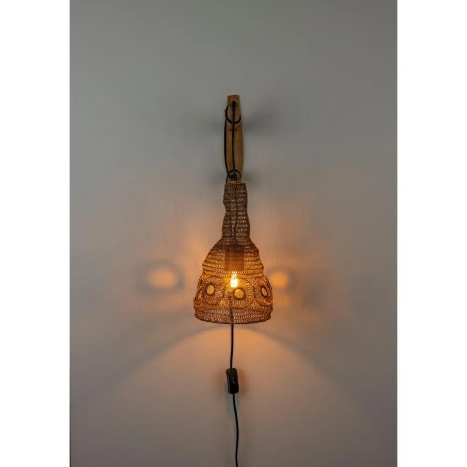 Housecraft Alen Wandlamp/ Gaaslamp Goud
