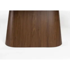 Housecraft Almira Eettafel Ovaal 180 cm Hout Wit/ Bruin donker