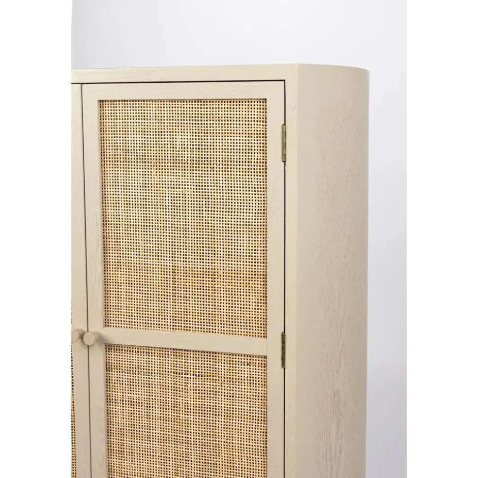 Housecraft Amaya Kast Laag 2 deurs Rotan - Beige