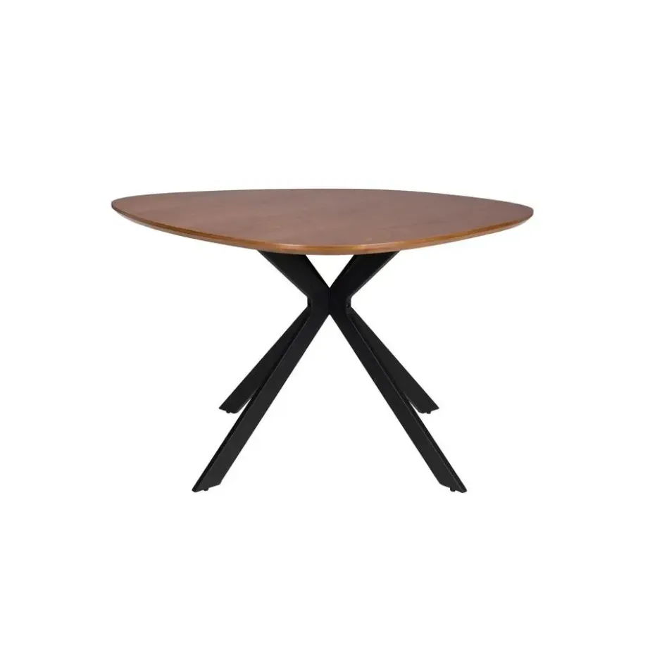 Housecraft Chase Eettafel Organisch/ Rond Metaal/ Hout - Beige