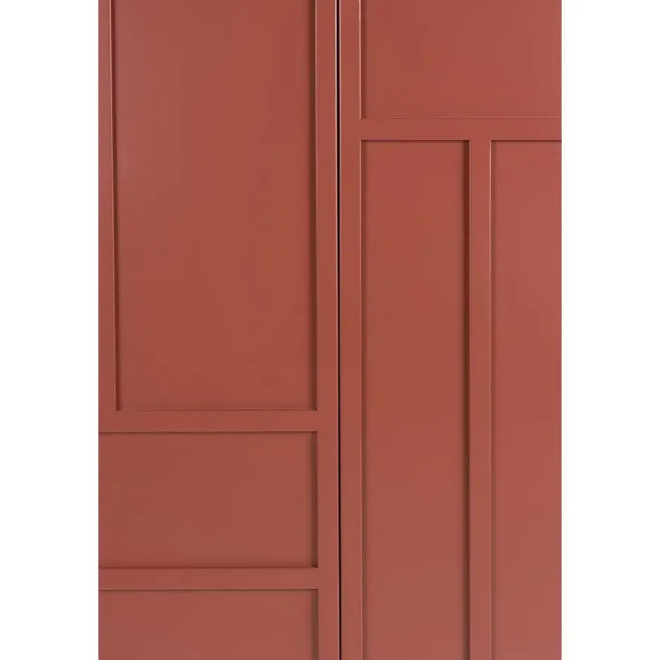 Housecraft Davis Kast Metaal Bruin/ Rood