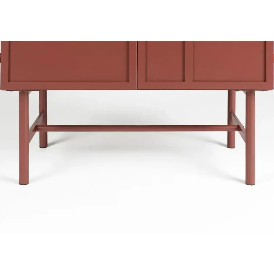 Housecraft Davis Kast Metaal Bruin/ Rood