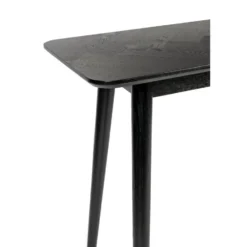 Housecraft Fabio Consoletafel/ Wandtafel 120x40 cm Hout Zwart
