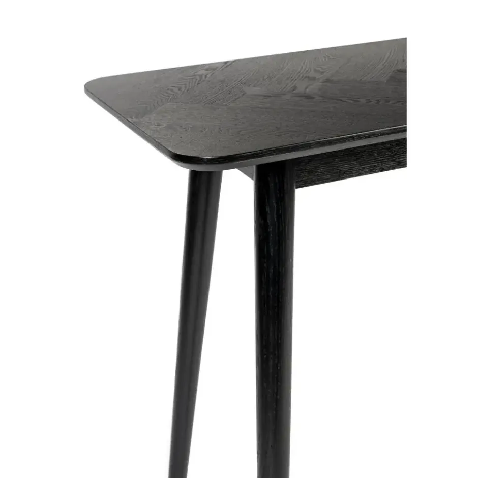 Housecraft Fabio Consoletafel/ Wandtafel 120x40 cm Hout Zwart