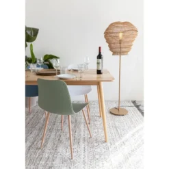 Housecraft Fabio Eettafel Visgraat Hout 160x80 cm Naturel