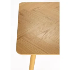 Housecraft Fabio Eettafel Visgraat Hout 160x80 cm Naturel