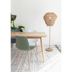 Housecraft Fabio Eettafel Visgraat Hout 160x80 cm Naturel