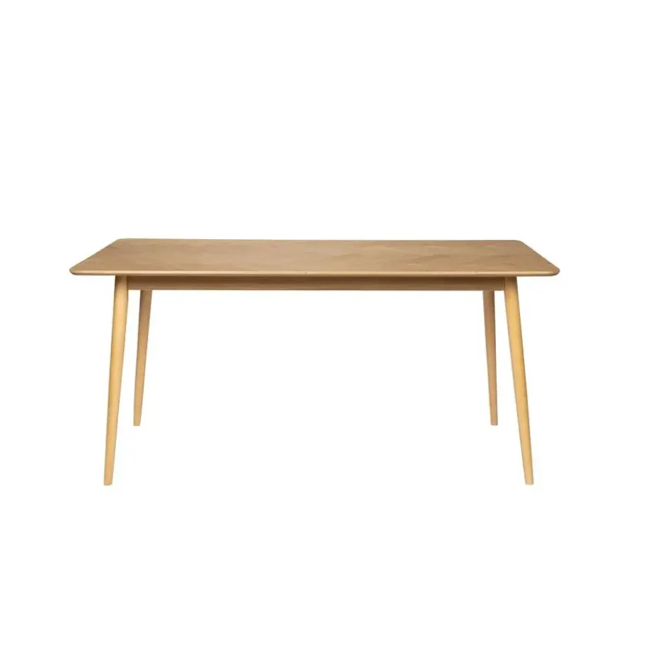 Housecraft Fabio Eettafel Visgraat Hout 160x80 cm Naturel