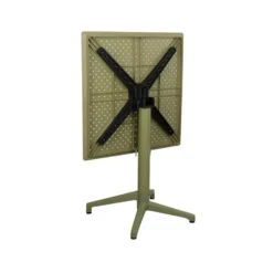Housecraft George Bistrotafel/ Tuintafel/ Balkontafel Inklapbaar 70x70 cm Groen