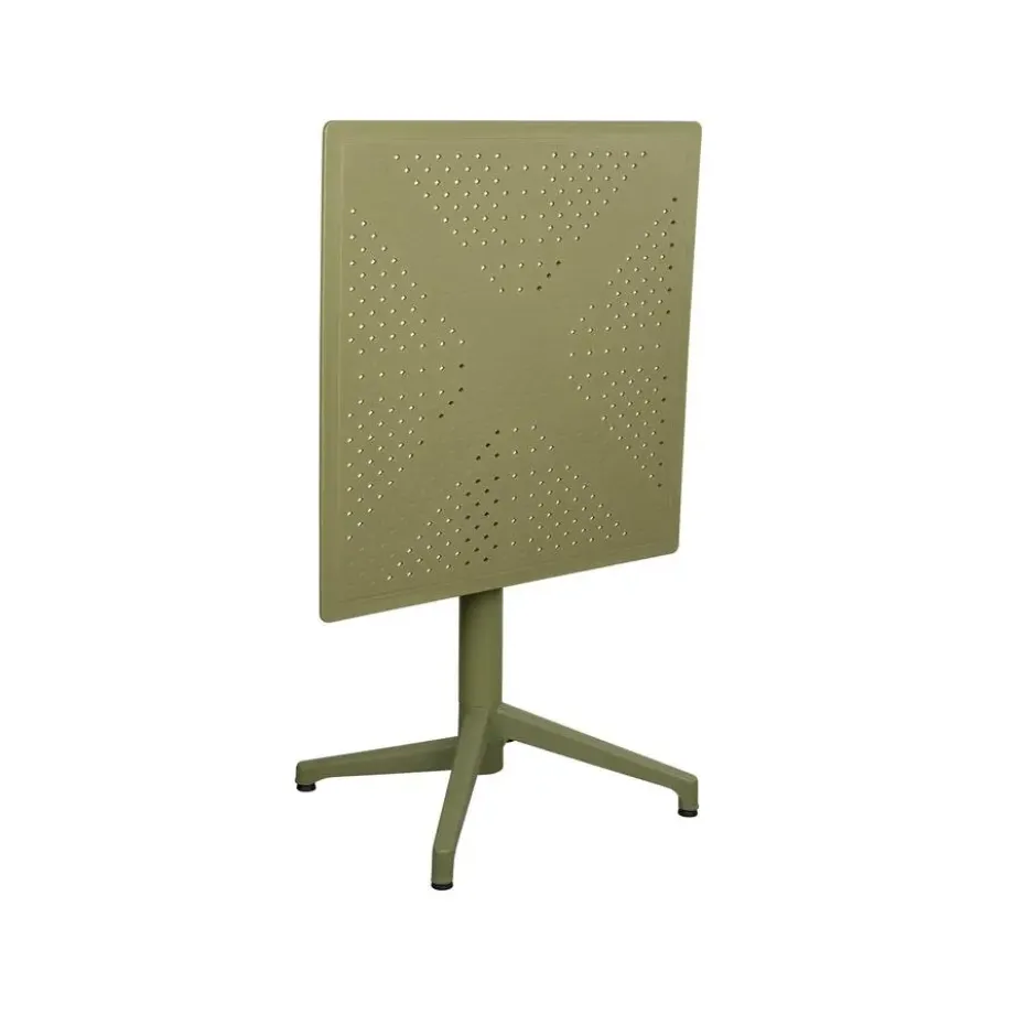 Housecraft George Bistrotafel/ Tuintafel/ Balkontafel Inklapbaar 70x70 cm Groen