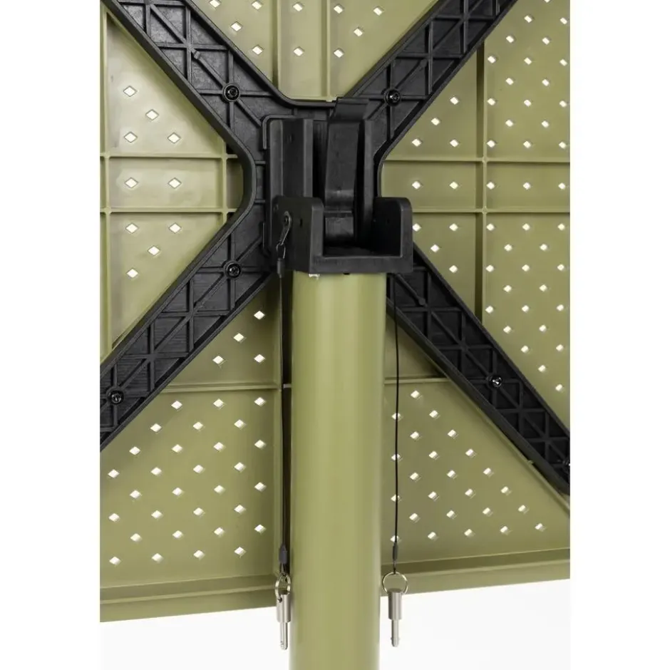 Housecraft George Bistrotafel/ Tuintafel/ Balkontafel Inklapbaar 70x70 cm Groen