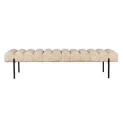 Housecraft Jethro Eettafelbank 160 cm Beige