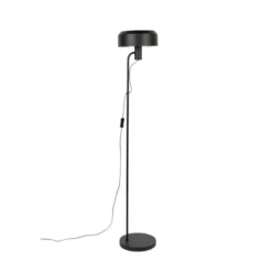 Housecraft Landon Vloerlamp/ Staande Leeslamp Zwart