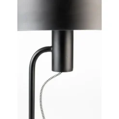 Housecraft Landon Vloerlamp/ Staande Leeslamp Zwart
