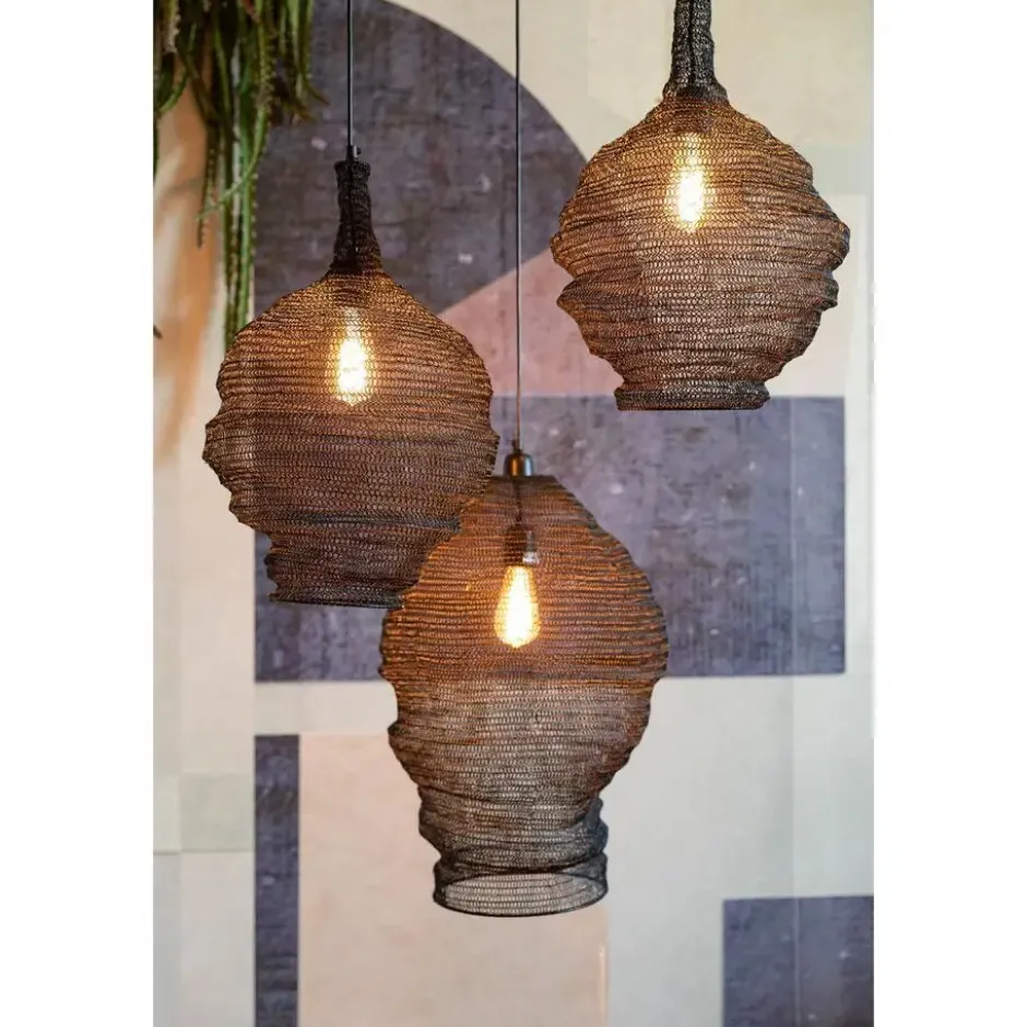 Housecraft Lena Hanglamp L Zwart