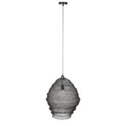 Housecraft Lena Hanglamp L Zwart