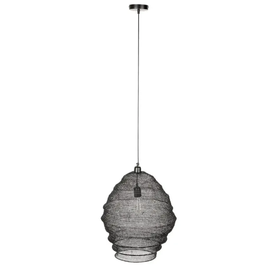 Housecraft Lena Hanglamp L Zwart
