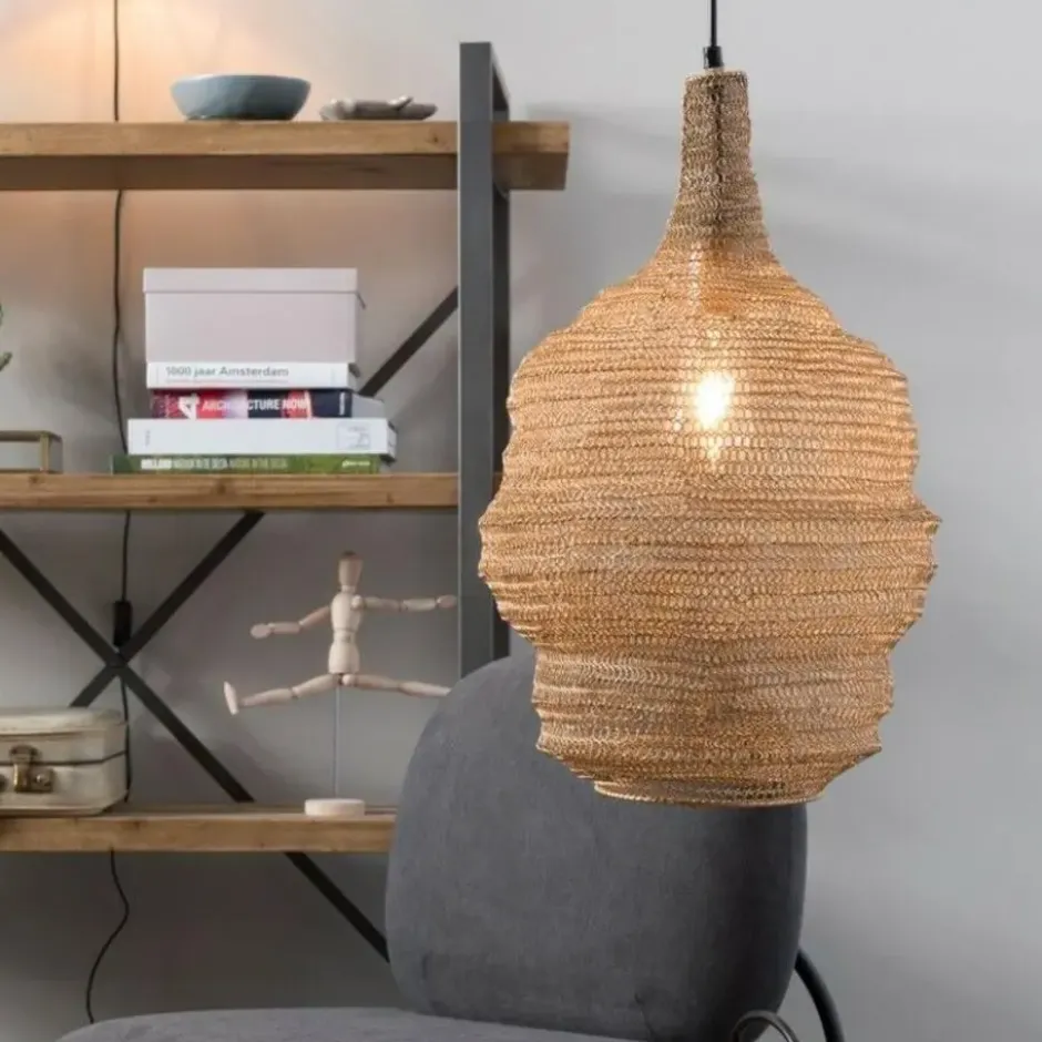 Housecraft Lena Hanglamp M Goud