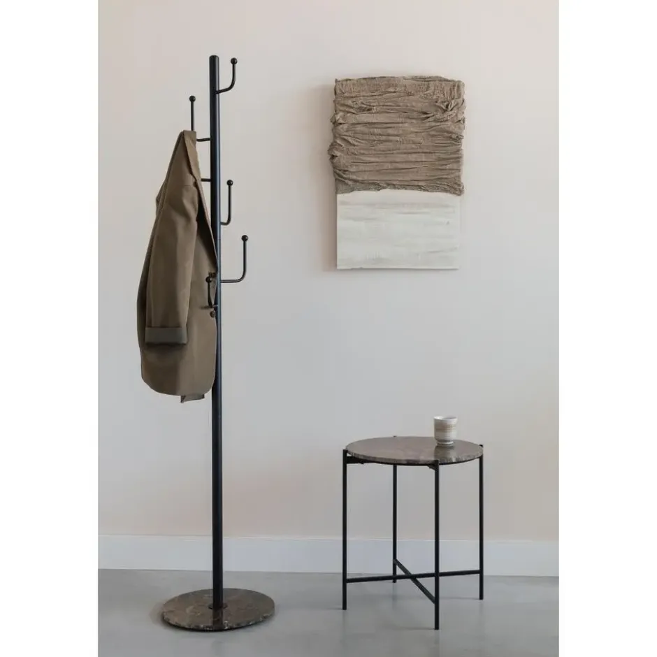 Housecraft Living Baz Kapstok Staand met Voet Marmer Beige