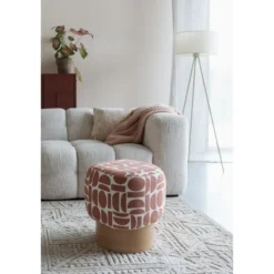 Housecraft Living Cyril Poef/ Krukje Vierkant Geel