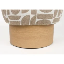 Housecraft Living Cyril Poef/ Krukje Vierkant Beige