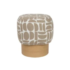 Housecraft Living Cyril Poef/ Krukje Vierkant Beige