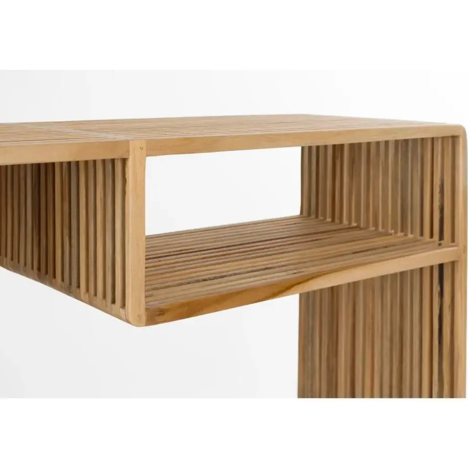 Housecraft Living Djia Consoletafel/ Wandtafel Teakhout - Bruin
