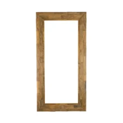 Housecraft Living Lias Spiegel/ Wandspiegel 100x200 cm Hout - Bruin