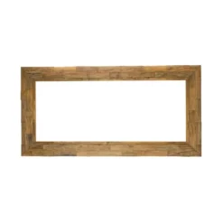 Housecraft Living Lias Spiegel/ Wandspiegel 100x200 cm Hout - Bruin