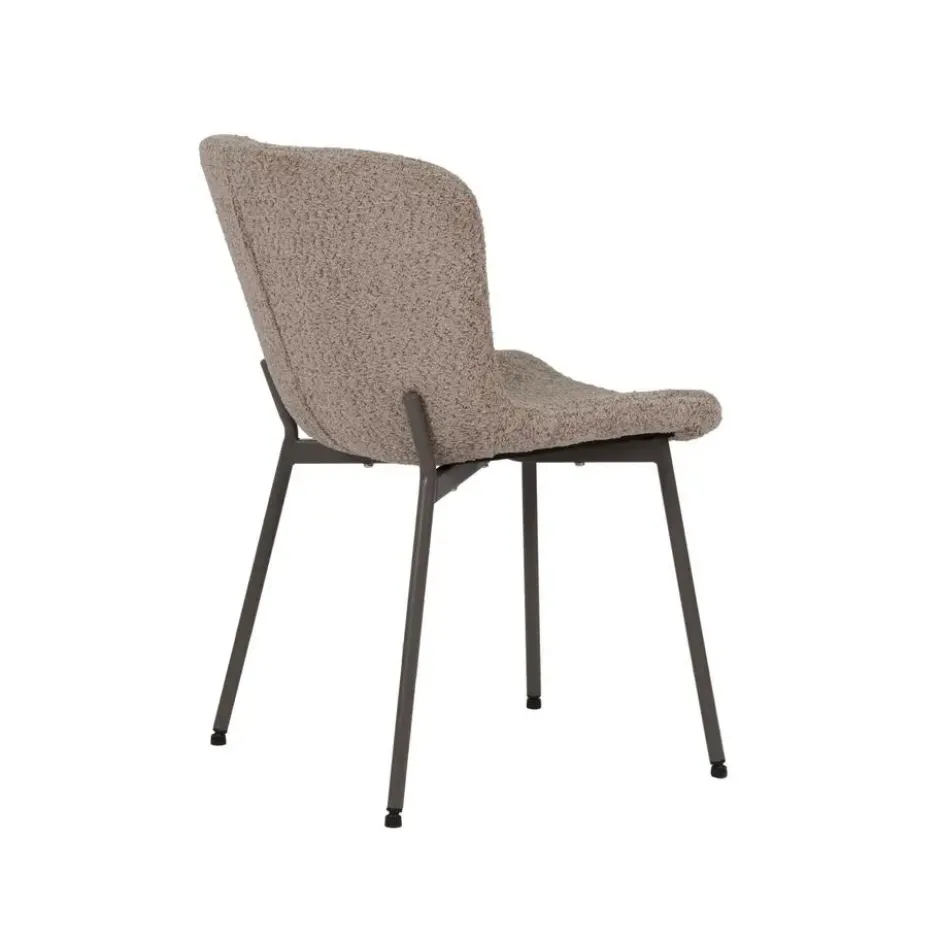 Housecraft Living Maryan Eetkamerstoelen Taupe - Set van 2