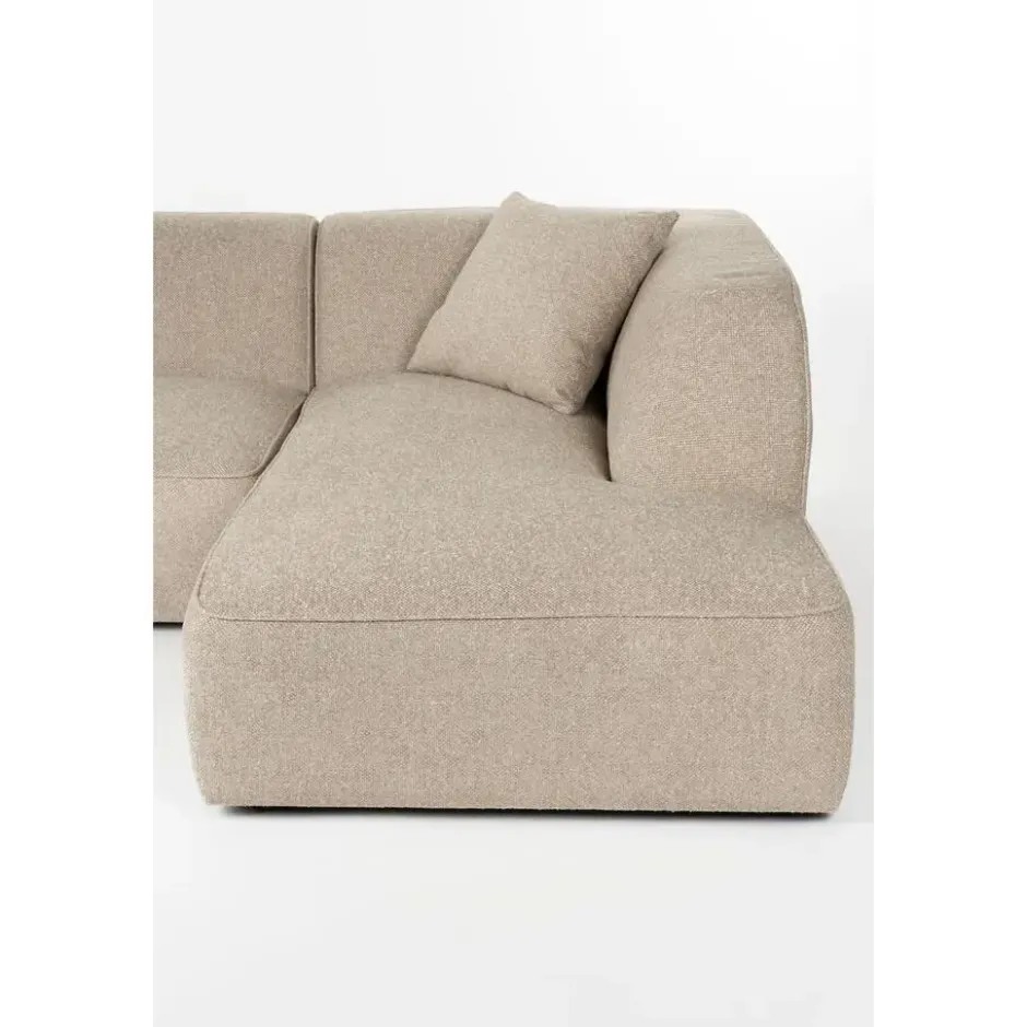 Housecraft Living Tanja 4,5-Zitsbank/ Hoekbank Rechts Beige
