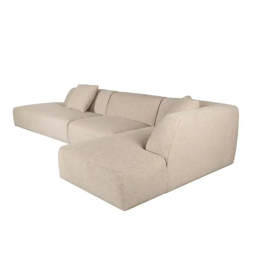 Housecraft Living Tanja 4,5-Zitsbank/ Hoekbank Rechts Beige