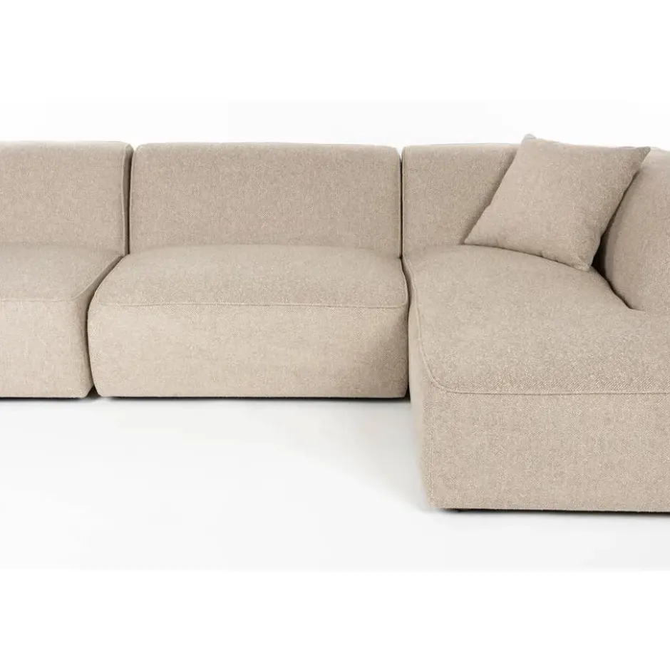 Housecraft Living Tanja 4,5-Zitsbank/ Hoekbank Rechts Beige