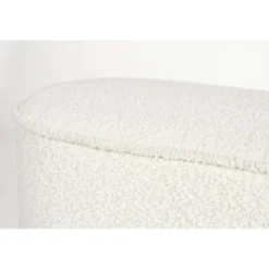 Housecraft Marcos Bankje Bouclé Wit