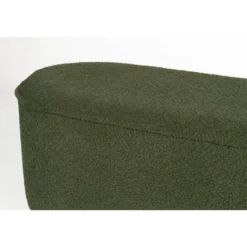 Housecraft Marcos Bankje Bouclé Groen