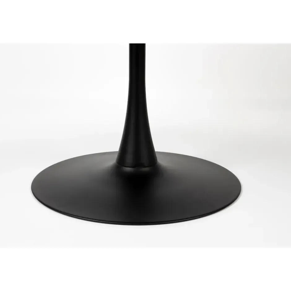 Housecraft Maru Eettafel Rond 110 cm Marmerlook Wit