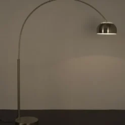Housecraft Metal Bow Vloerlamp/ Booglamp Metaal Zilver