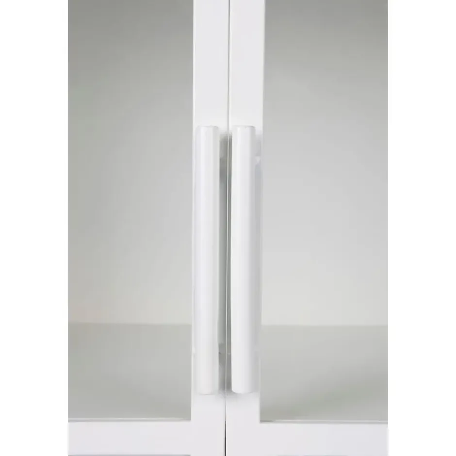 Housecraft Miya Kast/ Opbergkast Hoog Metaal Wit